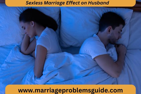unhappy sexless couple in bed